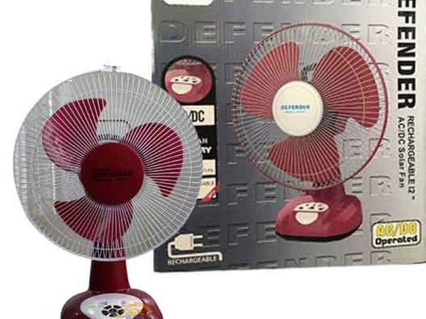 Defender 2912 Rechargeable Multi-Function 12 Fan