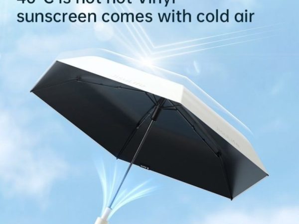 JISULIFE FA52 Umbrella With Cooling Fan